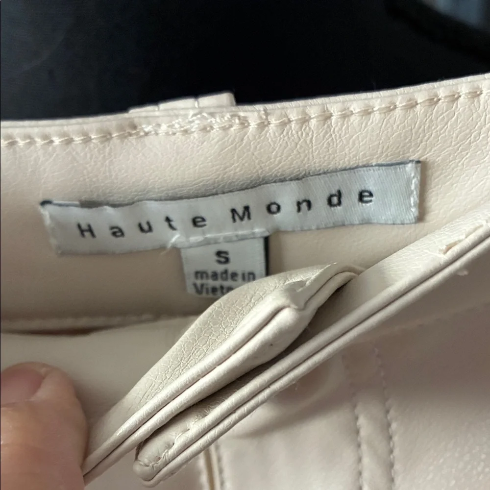 Haute Monde Off-White Cargo Pants